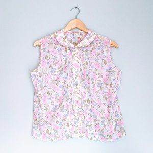 🇬🇧 Vintage St. Michael Floral Top Made in UK